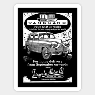 STANDARD VANGUARD - advert Magnet